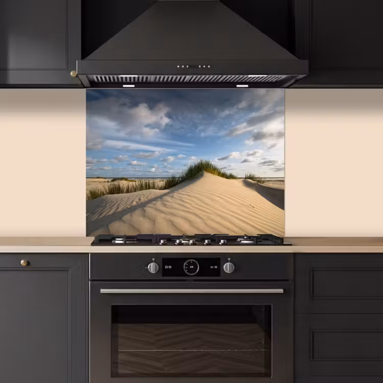 Strand - Zand - Nederland keuken achterwand spatscherm middel -sfeer1