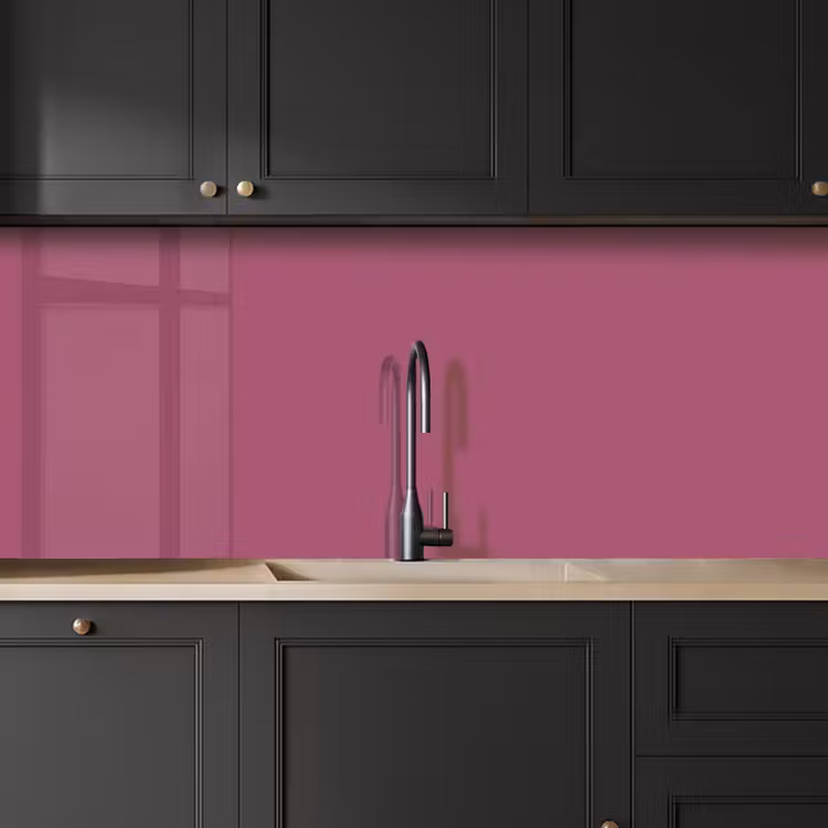Berry - Roze -Pink keuken achterwand 2 middel 871 -sfeer1