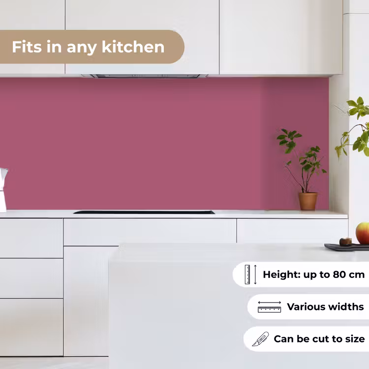 Berry - Roze -Pink keuken achterwand 2 middel 871 -sfeer4_UK