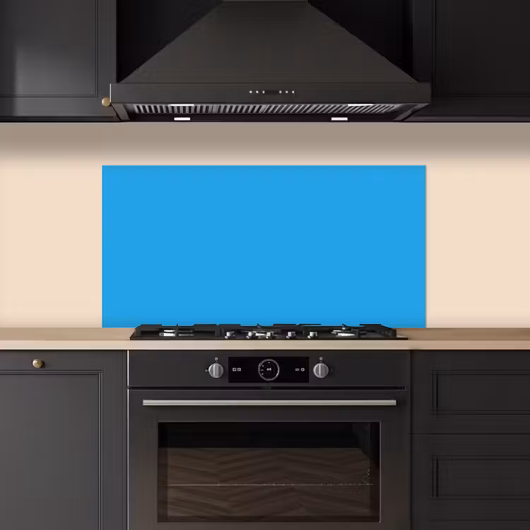 Blauw - Licht - Kleuren keuken achterwand spatscherm middel 899 -sfeer1