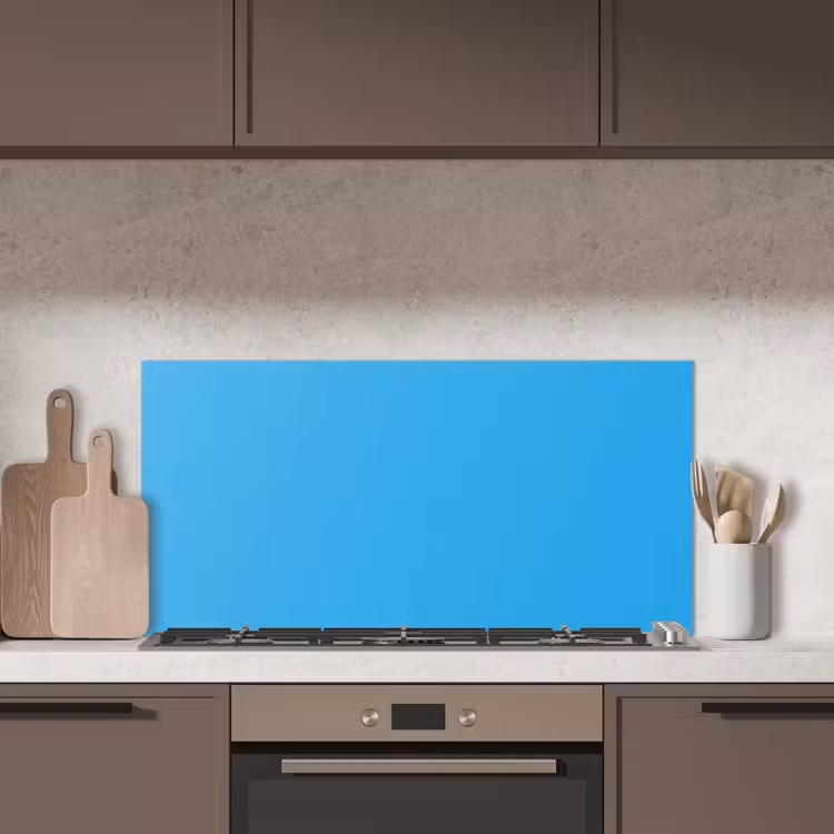 Blauw - Licht - Kleuren keuken achterwand spatscherm middel 899 -sfeer2