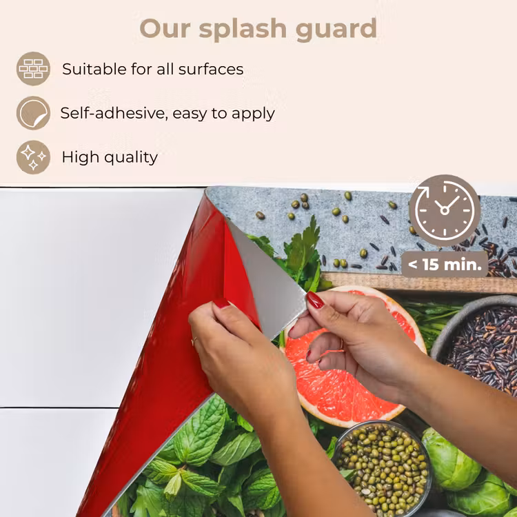 Kist - Fruit - Gezond keuken achterwand spatscherm middel -spatscherm_EN