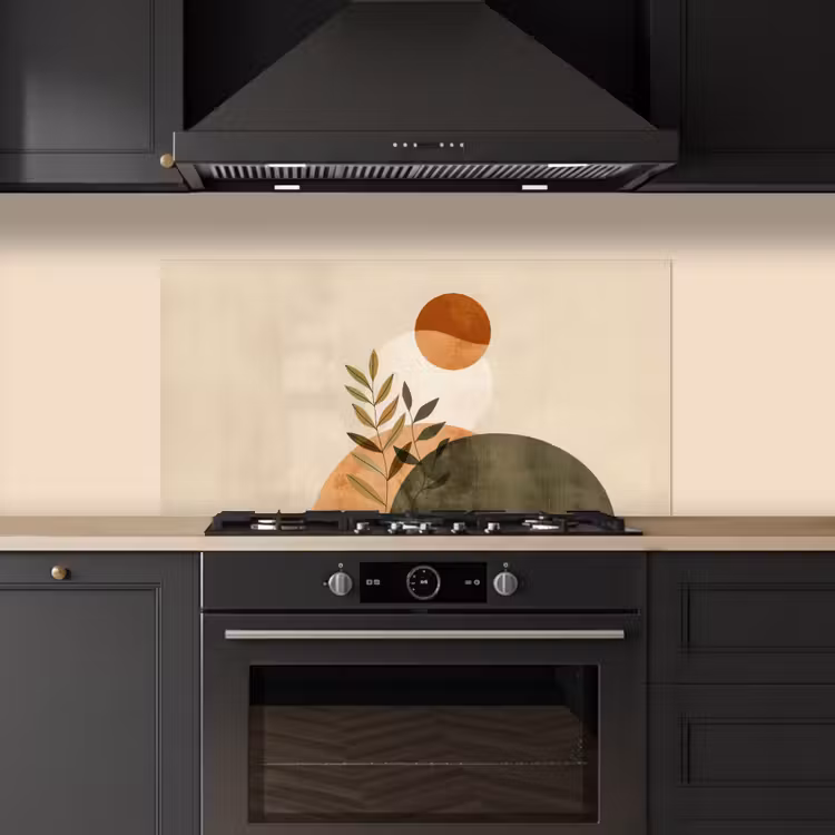 Takken - Vormen - Abstract keuken achterwand spatscherm middel -sfeer1