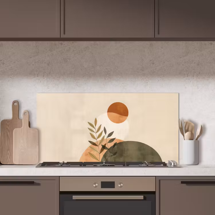 Takken - Vormen - Abstract keuken achterwand spatscherm middel -sfeer2