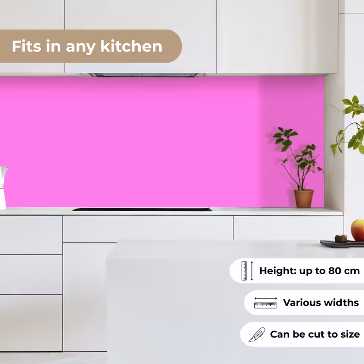 Bright - Orchid - Roze keuken achterwand 2 middel 871 -sfeer4_UK