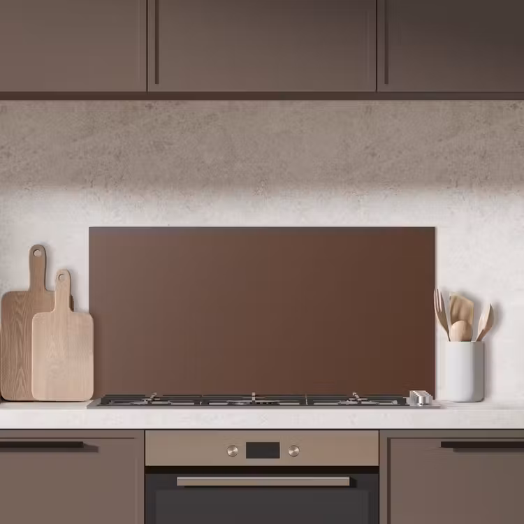 Bruin - Donker - Kleuren keuken achterwand spatscherm middel 899 -sfeer2