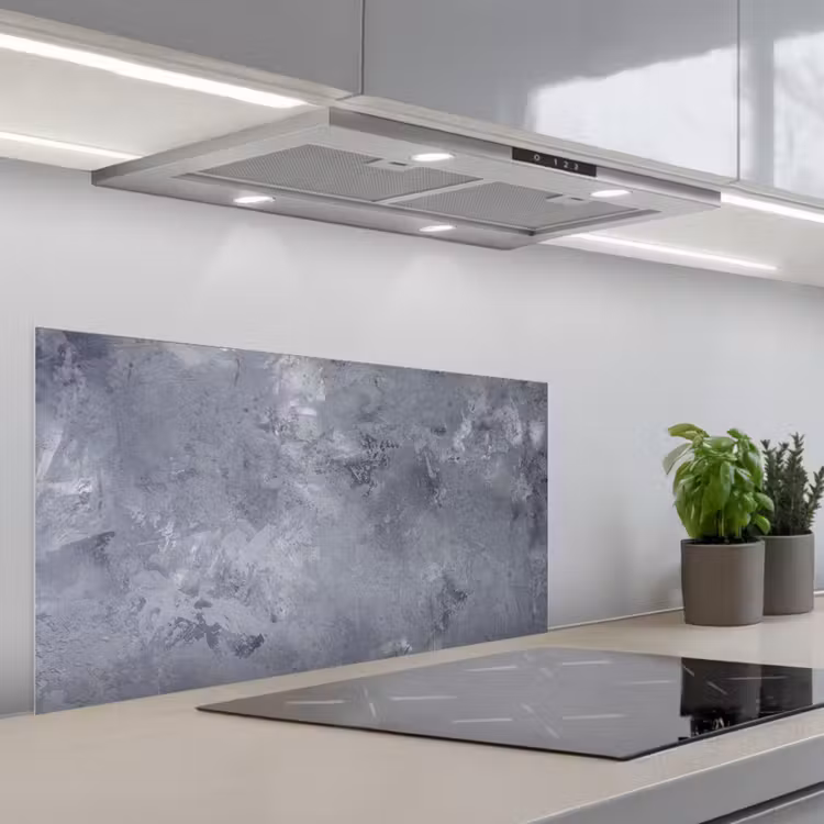 Wolken van Beton keuken achterwand spatscherm middel -3d_schuin