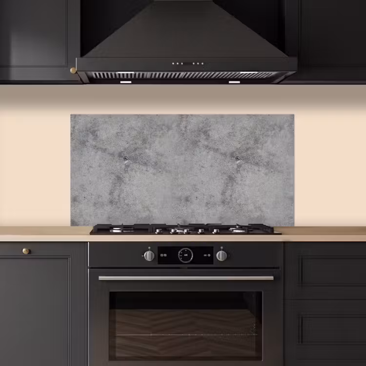 Beton - Grijs - Patronen keuken achterwand spatscherm middel 899 -sfeer1