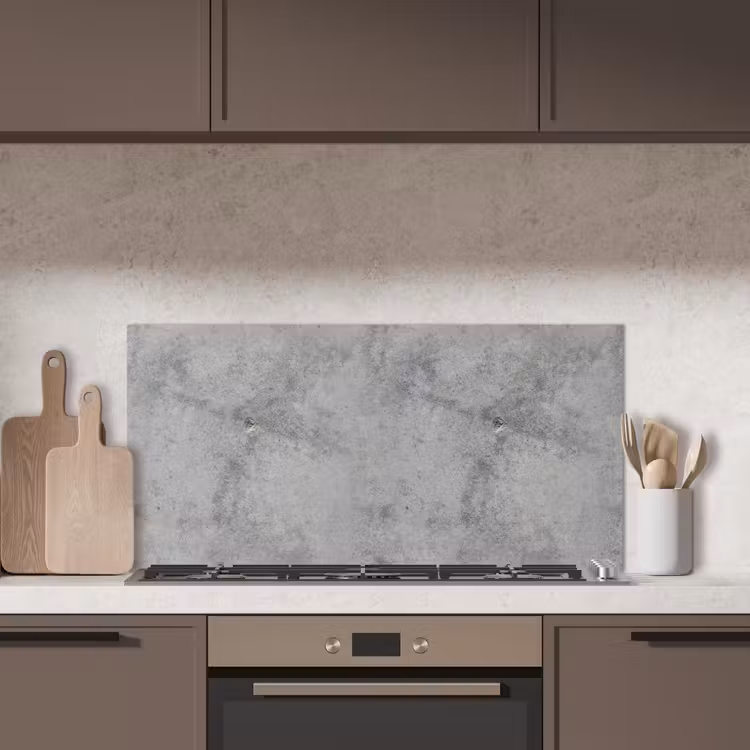 Beton - Grijs - Patronen keuken achterwand spatscherm middel 899 -sfeer2
