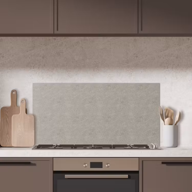 Beton - Grijs - Patronen - Industrieel keuken achterwand spatscherm middel 899 -sfeer2