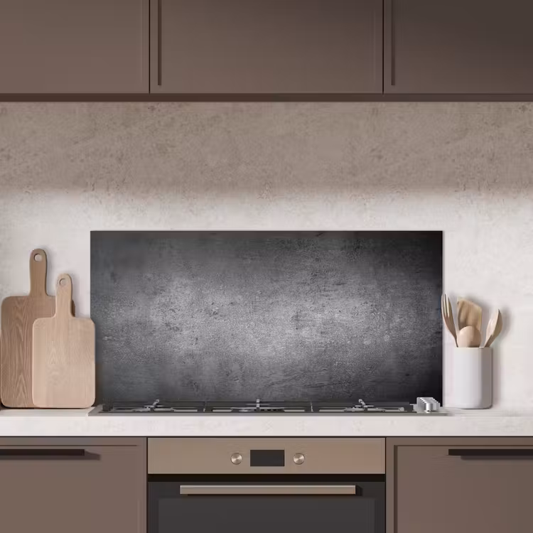 Beton - Grijs - Retro - Cement - Textuur keuken achterwand spatscherm middel -sfeer2