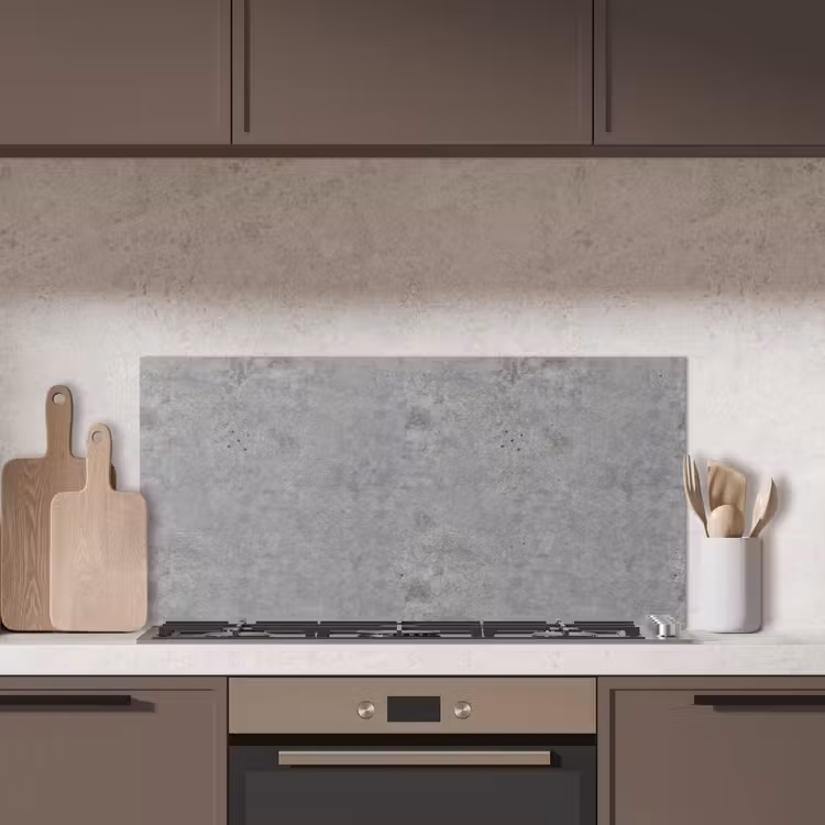 Beton - Industrieel - Patronen keuken achterwand spatscherm middel 899 -sfeer2