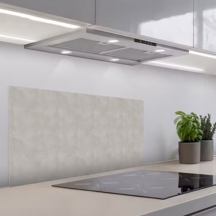 Beton - Patroon - Abstract keuken achterwand spatscherm middel 899 -3d_schuin