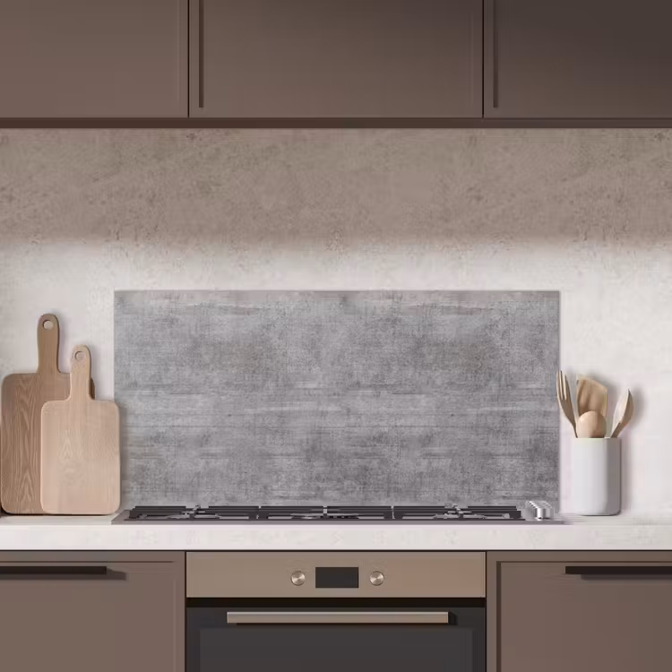 Beton - Patroon - Antiek keuken achterwand spatscherm middel 899 -sfeer2