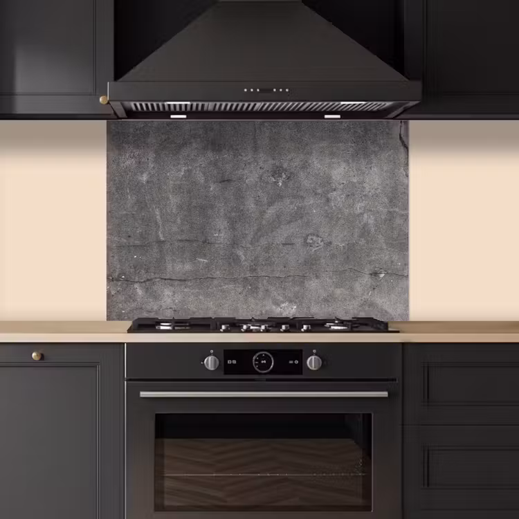 Beton - Muur - Cement keuken achterwand spatscherm middel -sfeer1