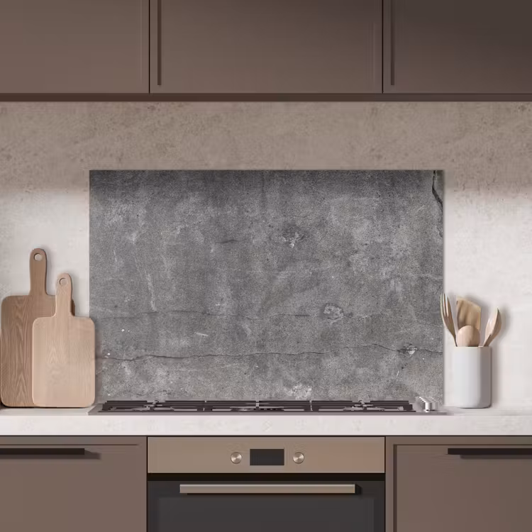 Beton - Muur - Cement keuken achterwand spatscherm middel -sfeer2