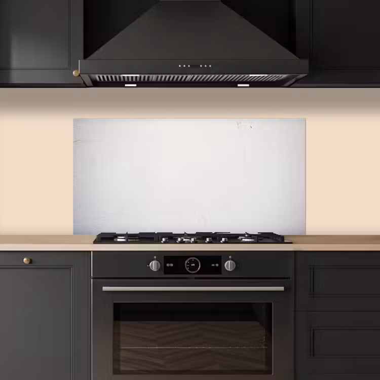 Beton - Wit - Modern keuken achterwand spatscherm middel -sfeer1