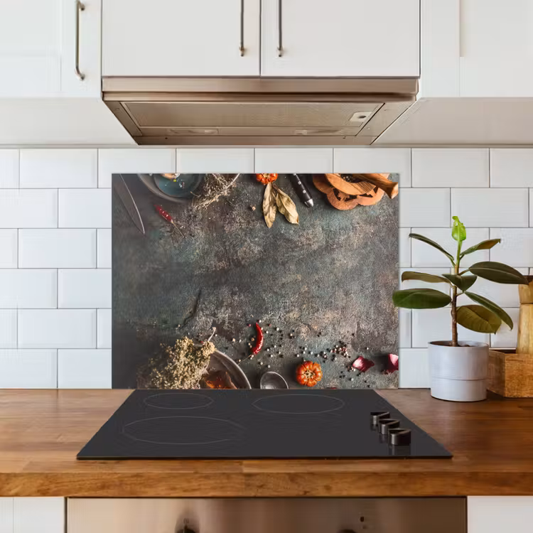 Culinaire Kunstenaarspalet keuken achterwand spatscherm middel -sfeer2