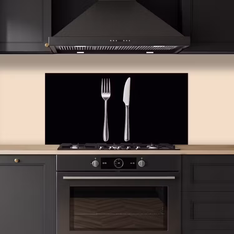 Bestek - Klassiek - Elegant keuken achterwand spatscherm middel -sfeer1