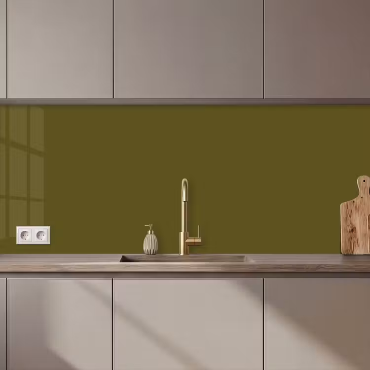 Dark - Olive - Groen keuken achterwand 2 middel 871 zz_3dshopping