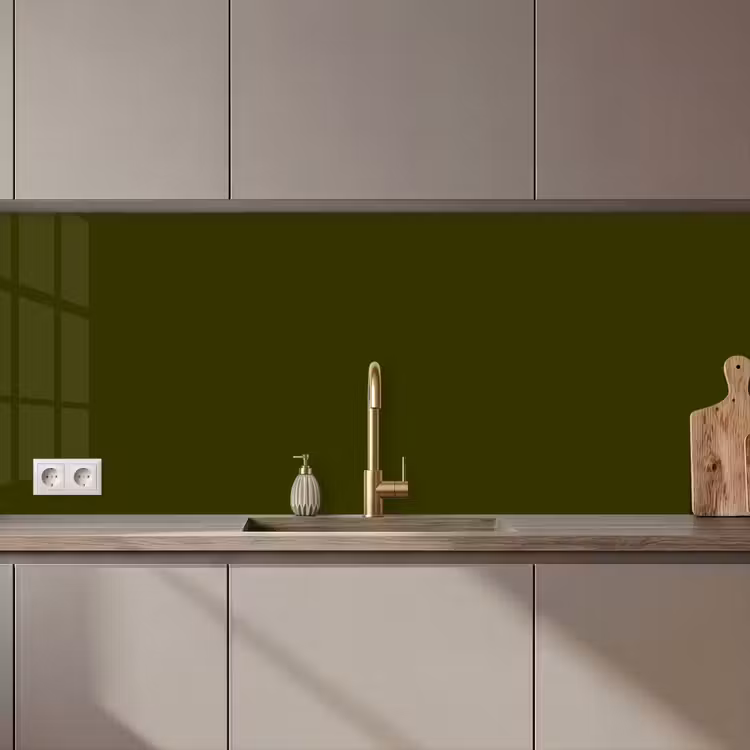 Dark - Olive - Groen keuken achterwand 2 middel 871 zz_3dshopping