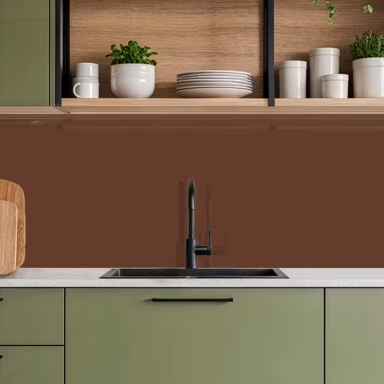 Deep - Clay - Brown - Bruin keuken achterwand 2 middel 871 -sfeer3