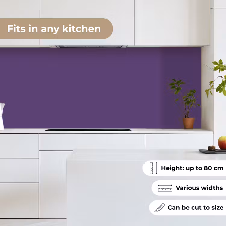 Deep - Plum - Paars keuken achterwand 2 middel 871 -sfeer4_UK