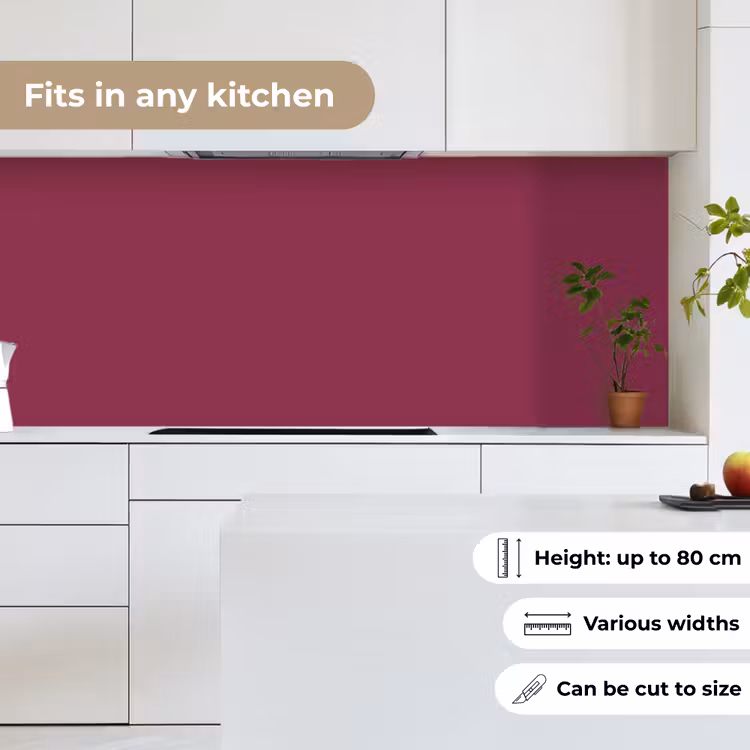 Deep - Rasberry - Rood keuken achterwand 2 middel 871 -sfeer4_UK