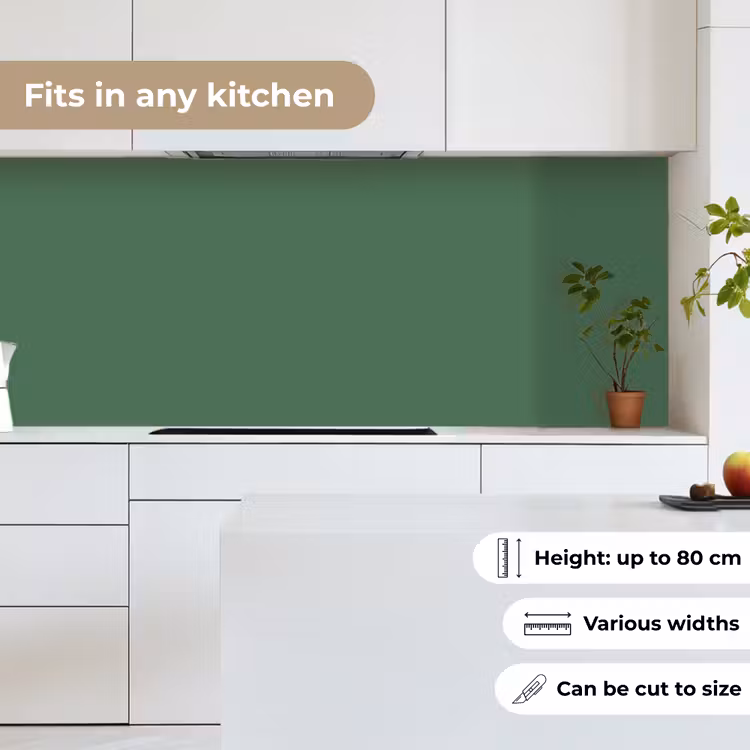 Deep - Sagewood - Groen keuken achterwand 2 middel 871 -sfeer4_UK