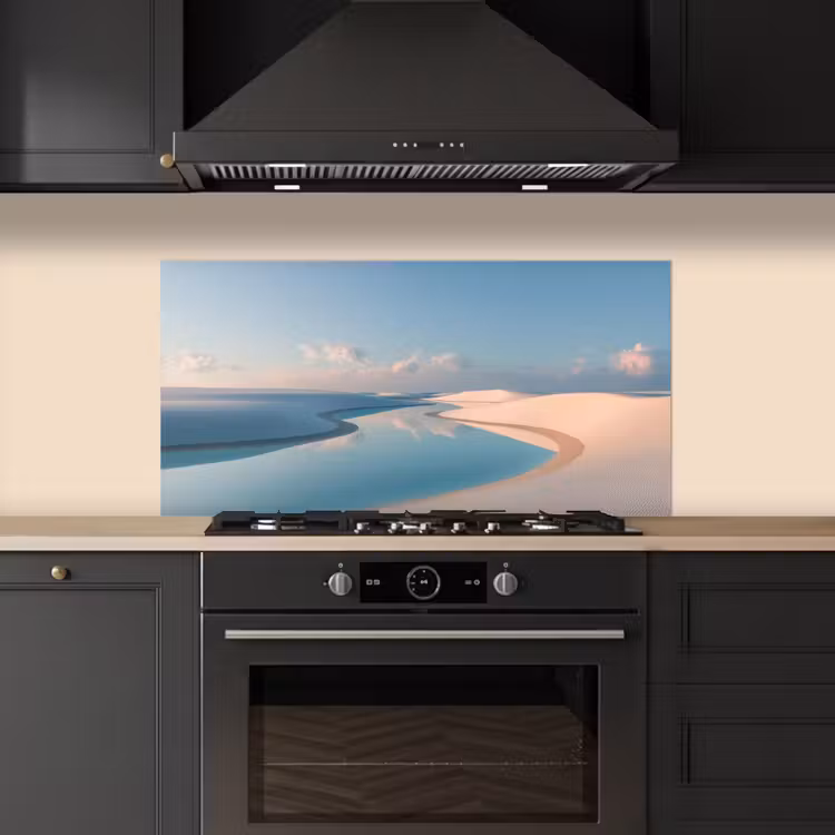 Duinen - Waterplas - Oneindige rust keuken achterwand spatscherm middel -sfeer1