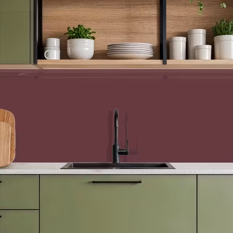 Dusty - Rose - Roze keuken achterwand 2 middel 871 -sfeer3