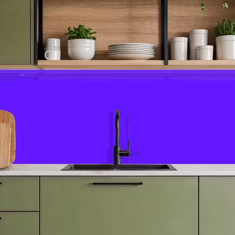 Electric - Indigo - Paars keuken achterwand 2 middel 871 -sfeer3