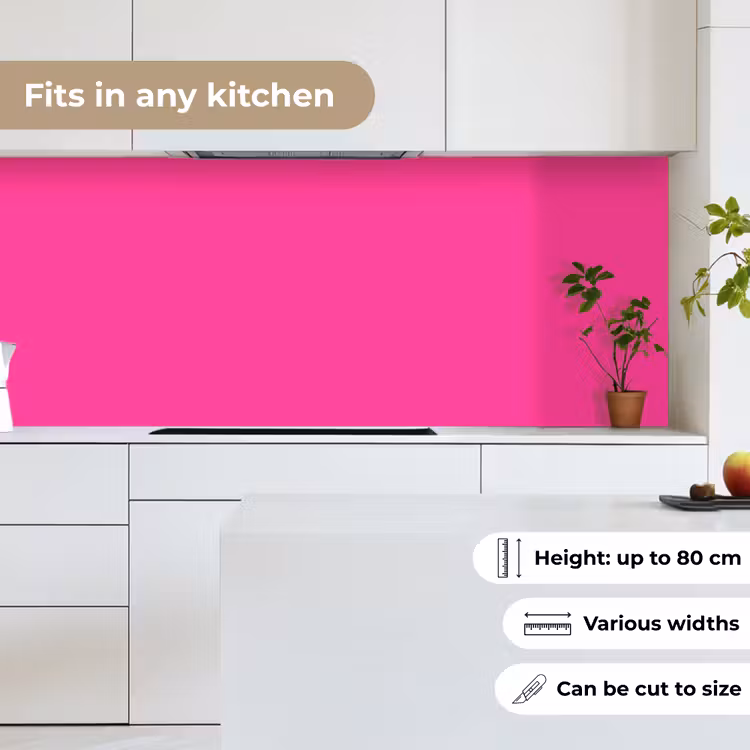 Electric - Magenta - Roze keuken achterwand 2 middel 871 -sfeer4_UK