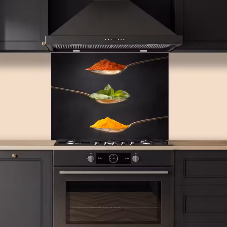 Zwevende Smaakaccenten keuken achterwand spatscherm middel -sfeer1