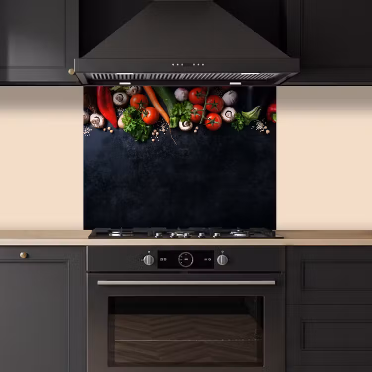 Verse Oogst in de Keuken keuken achterwand spatscherm middel -sfeer1