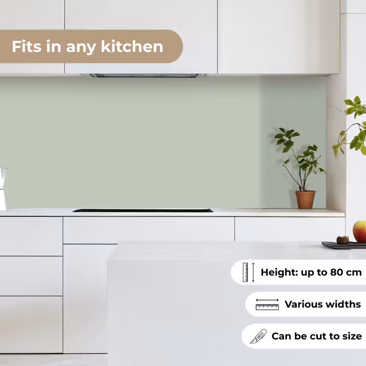 Frosted - Mint - Groen keuken achterwand 2 middel 871 -sfeer4_UK