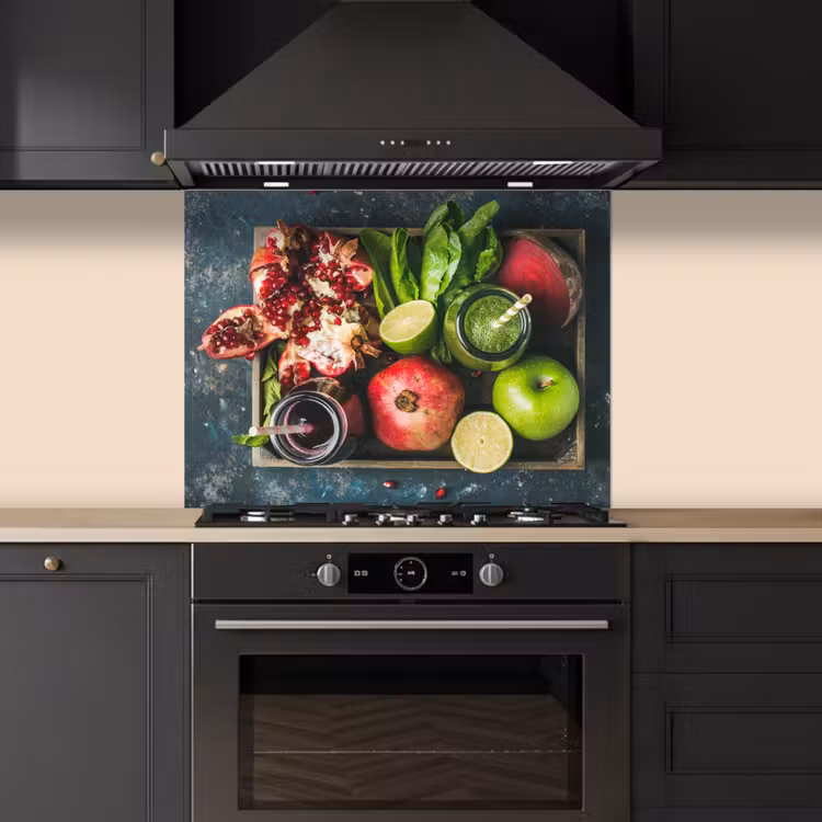 Fruitkist - Fruit - Smoothie keuken achterwand spatscherm middel -sfeer1