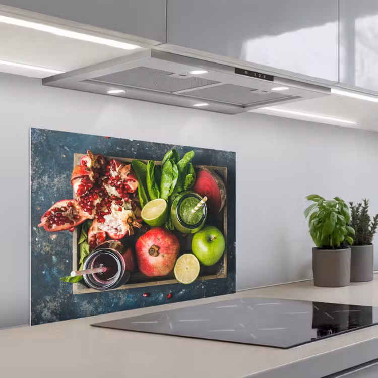 Fruitkist - Fruit - Smoothie keuken achterwand spatscherm middel -3d_schuin