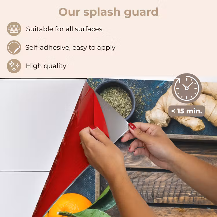 Fruitkist - Citroen - Fruit keuken achterwand spatscherm middel -spatscherm_EN