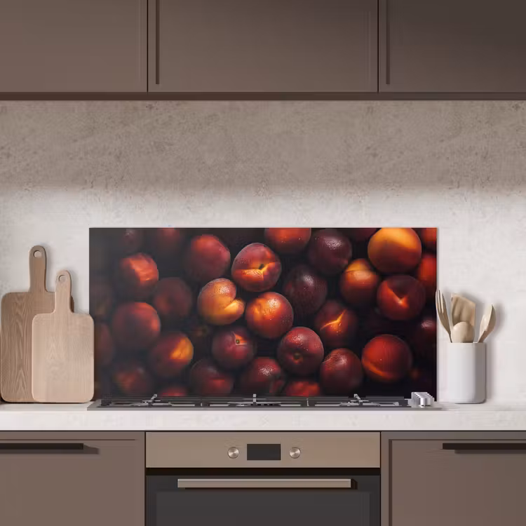 Fruit - Close up - Nectarines keuken achterwand spatscherm middel -sfeer2