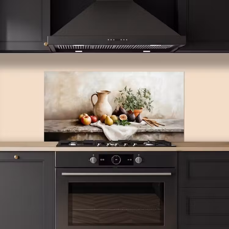 Fruit - Kruiden - Landelijk keuken achterwand spatscherm middel -sfeer1