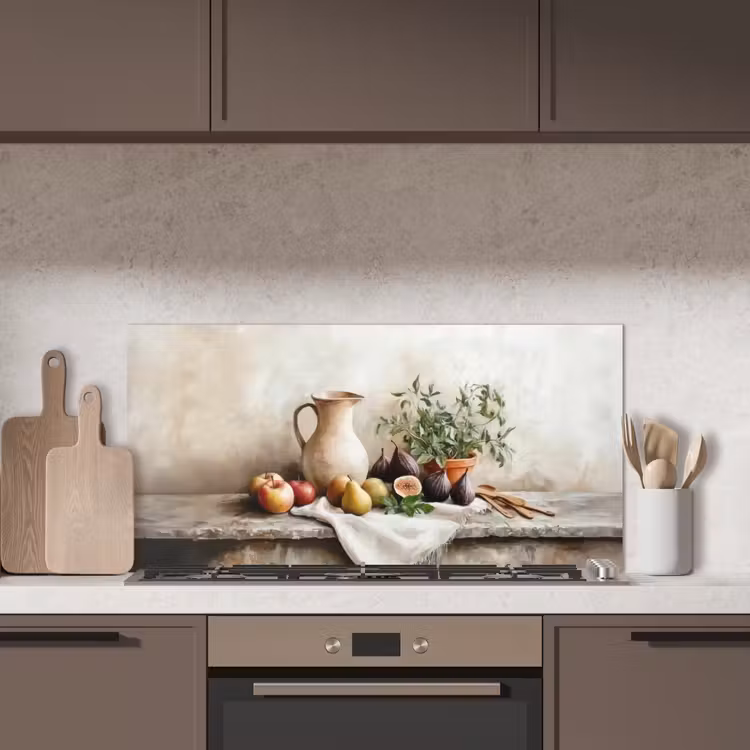 Fruit - Kruiden - Landelijk keuken achterwand spatscherm middel -sfeer2