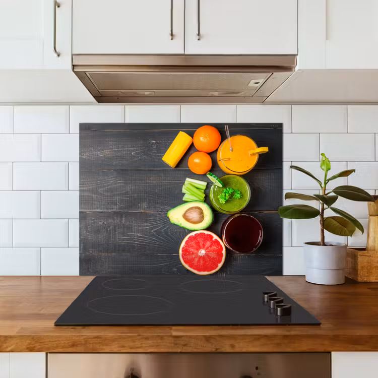Fruit - Smoothie - Industrieel - Zomer keuken achterwand spatscherm middel -sfeer2