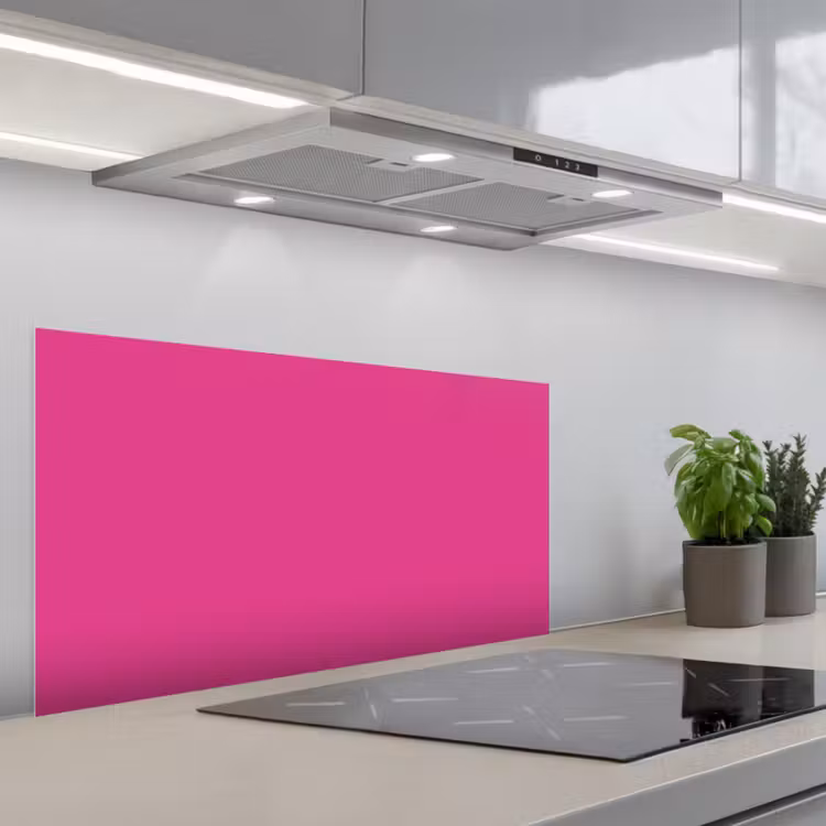 Fuchsia - Neon - Kleuren keuken achterwand spatscherm middel 899 -3d_schuin