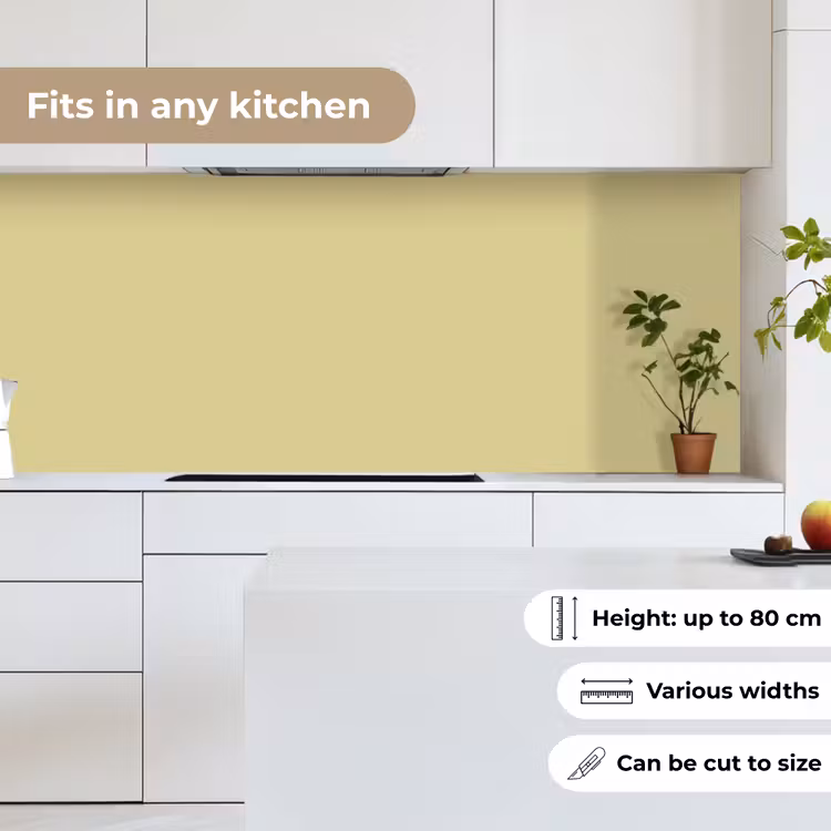 Golden - Clover - Geel keuken achterwand 2 middel 871 -sfeer4_UK