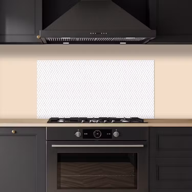 Grafisch - Patroon - Modern - Stippen keuken achterwand spatscherm middel 899 -sfeer1
