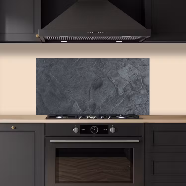 Grijs - Beton - Leisteen - Structuur - Retro keuken achterwand spatscherm middel -sfeer1