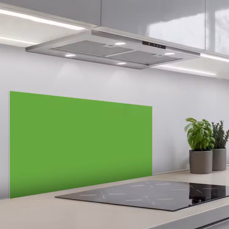 Groen - Kleuren - Natuur keuken achterwand spatscherm middel 899 -3d_schuin