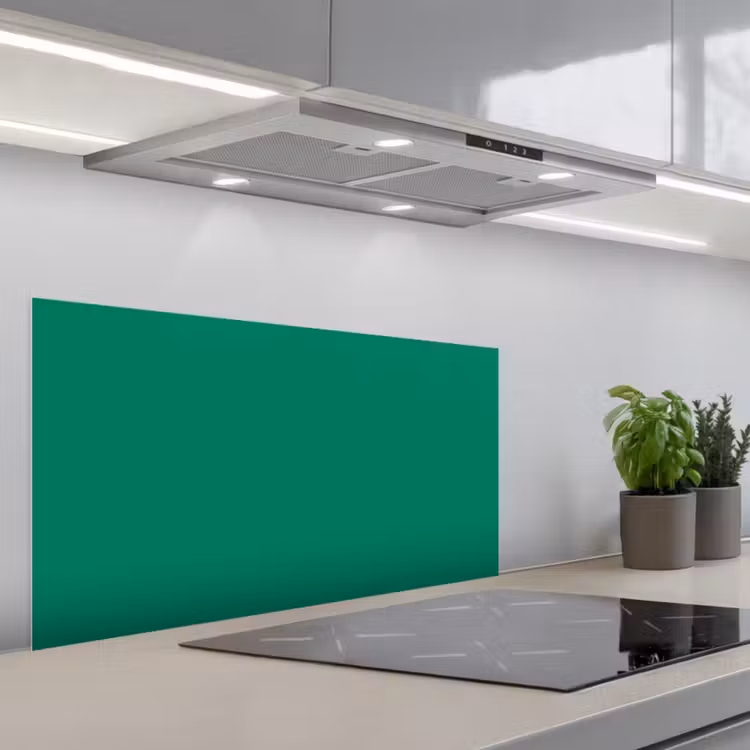 Groen - Bos - Kleuren keuken achterwand spatscherm middel 899 -3d_schuin