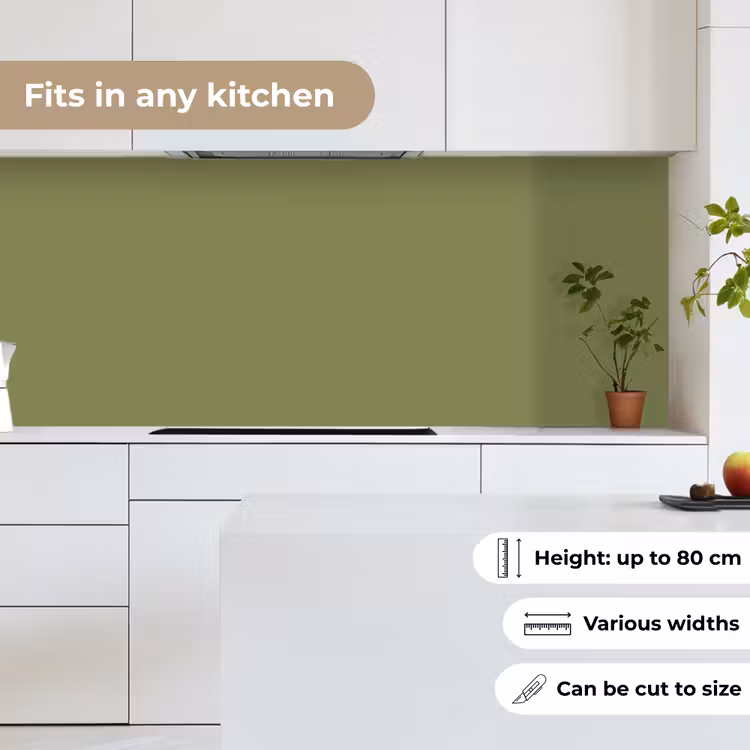Herbal - Matcha - Groen keuken achterwand 2 middel 871 -sfeer4_UK